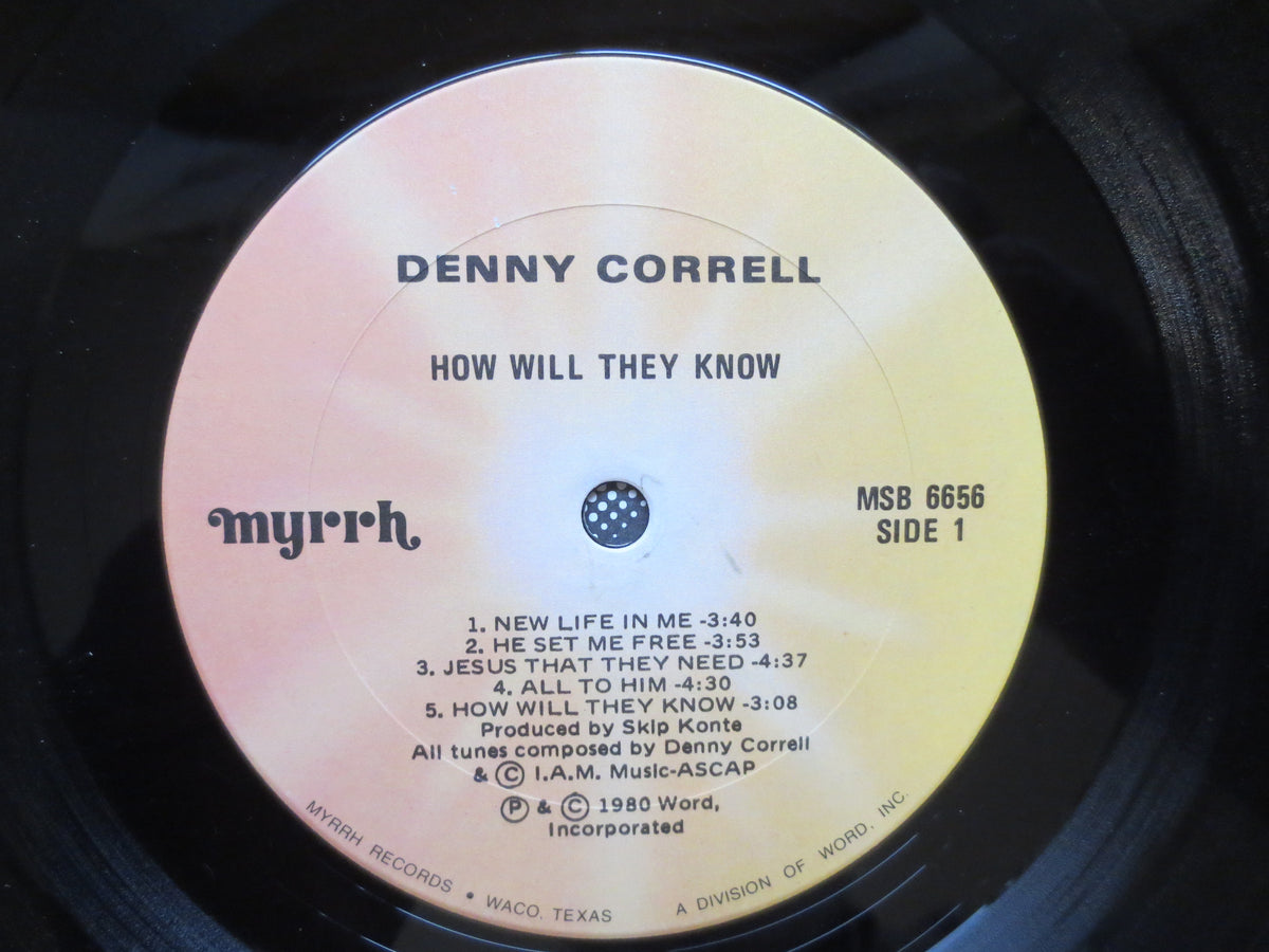 Denny Correll – How Will They Know... (1980) Vinyl LP