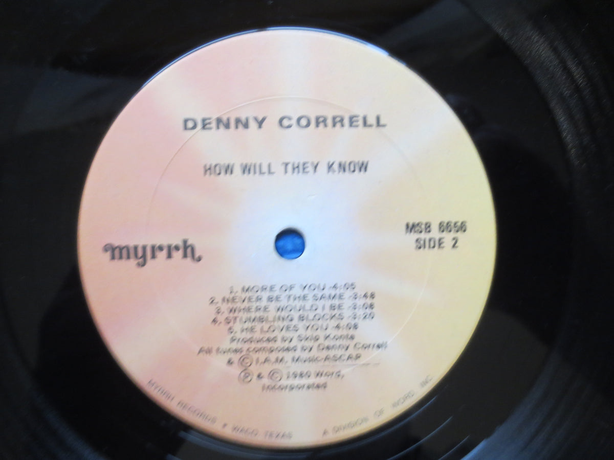 Denny Correll – How Will They Know... (1980) Vinyl LP