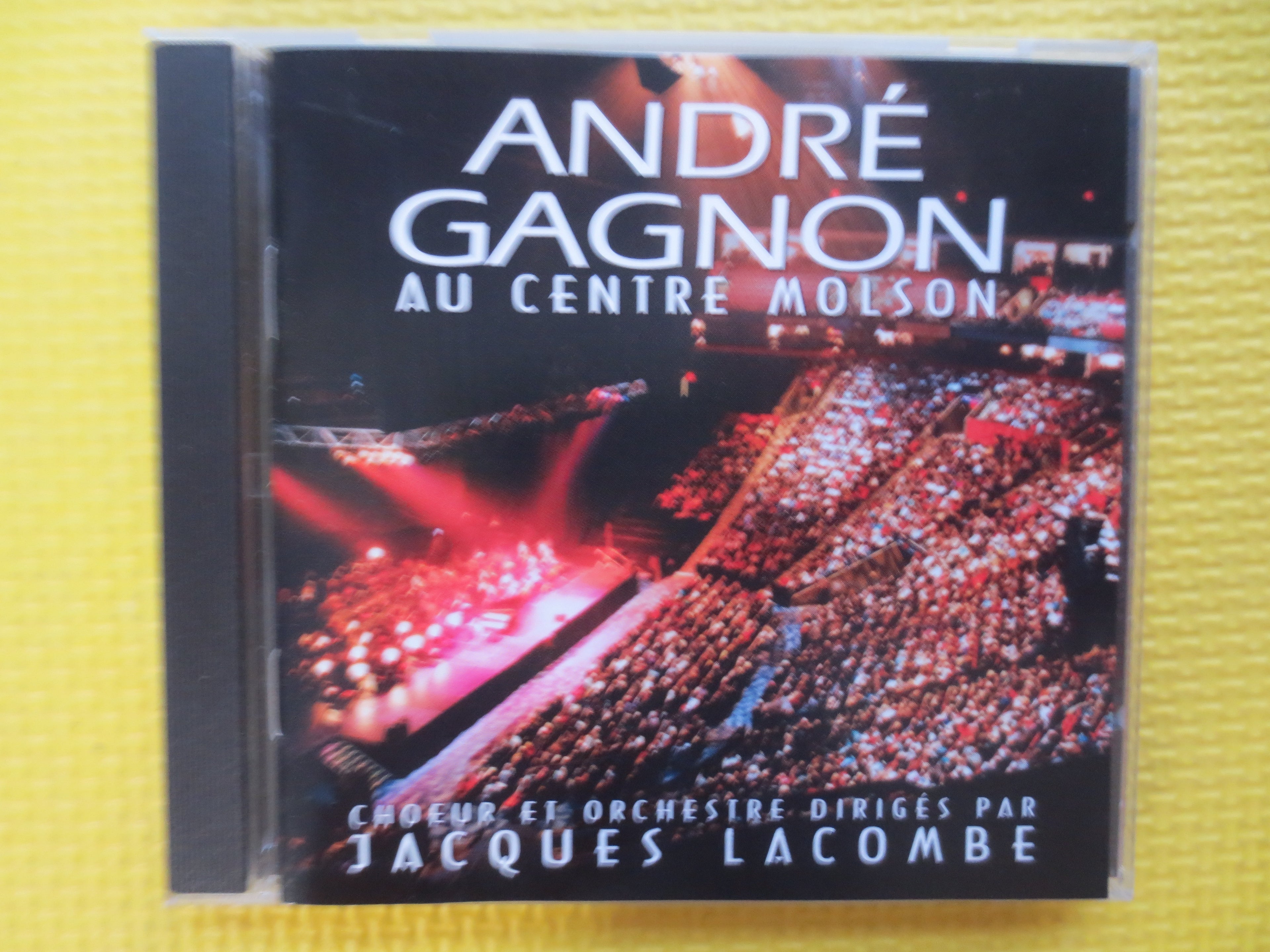 ANDRE GAGNON, Au Centre MOLSON, Classical Cd, Andre Gagnon Cd, Music Cd, Classical Albums, Opera Music Cd, 1997 Compact Discs