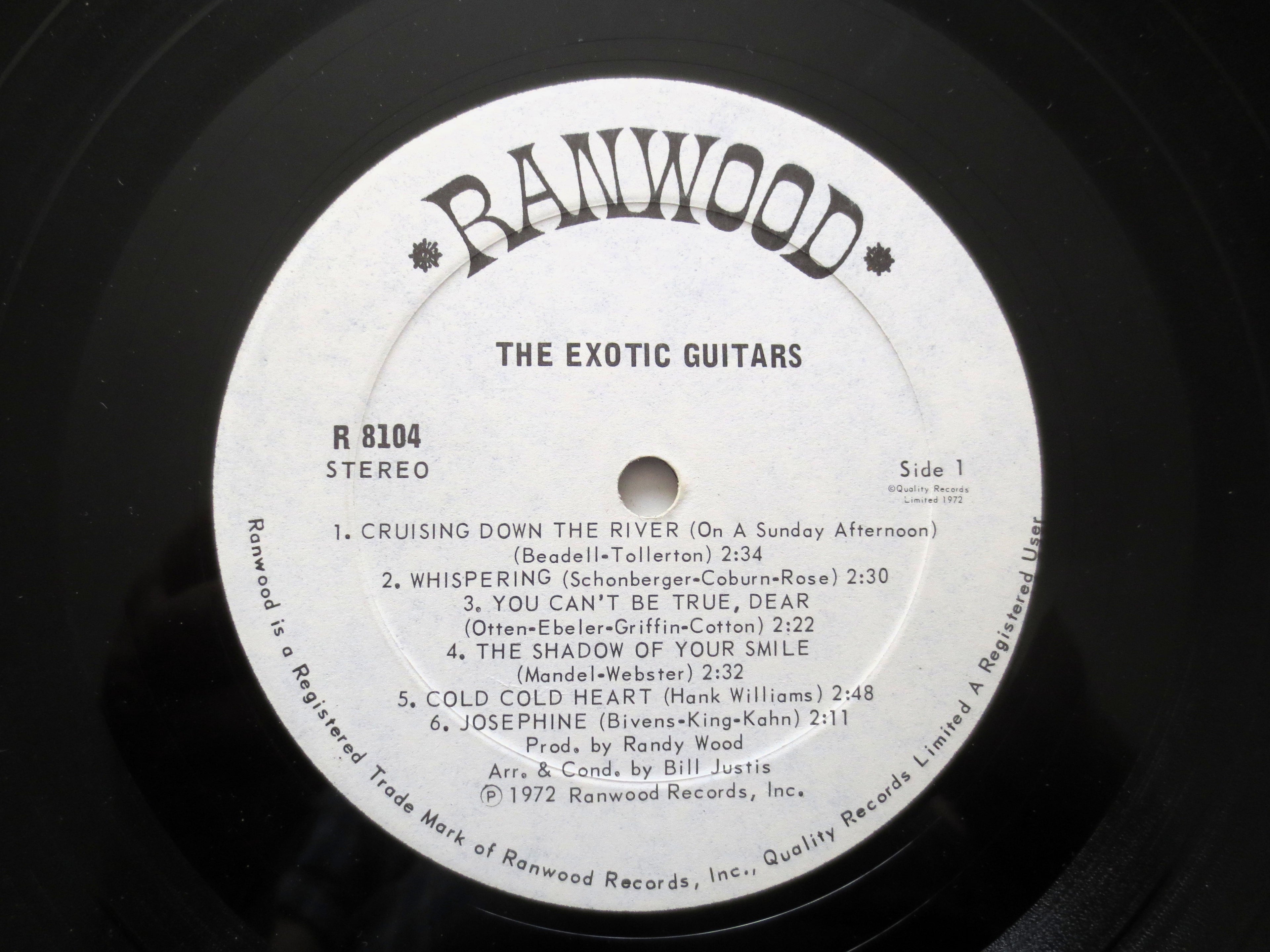 The Exotic Guitars (1972) Vinyl LP