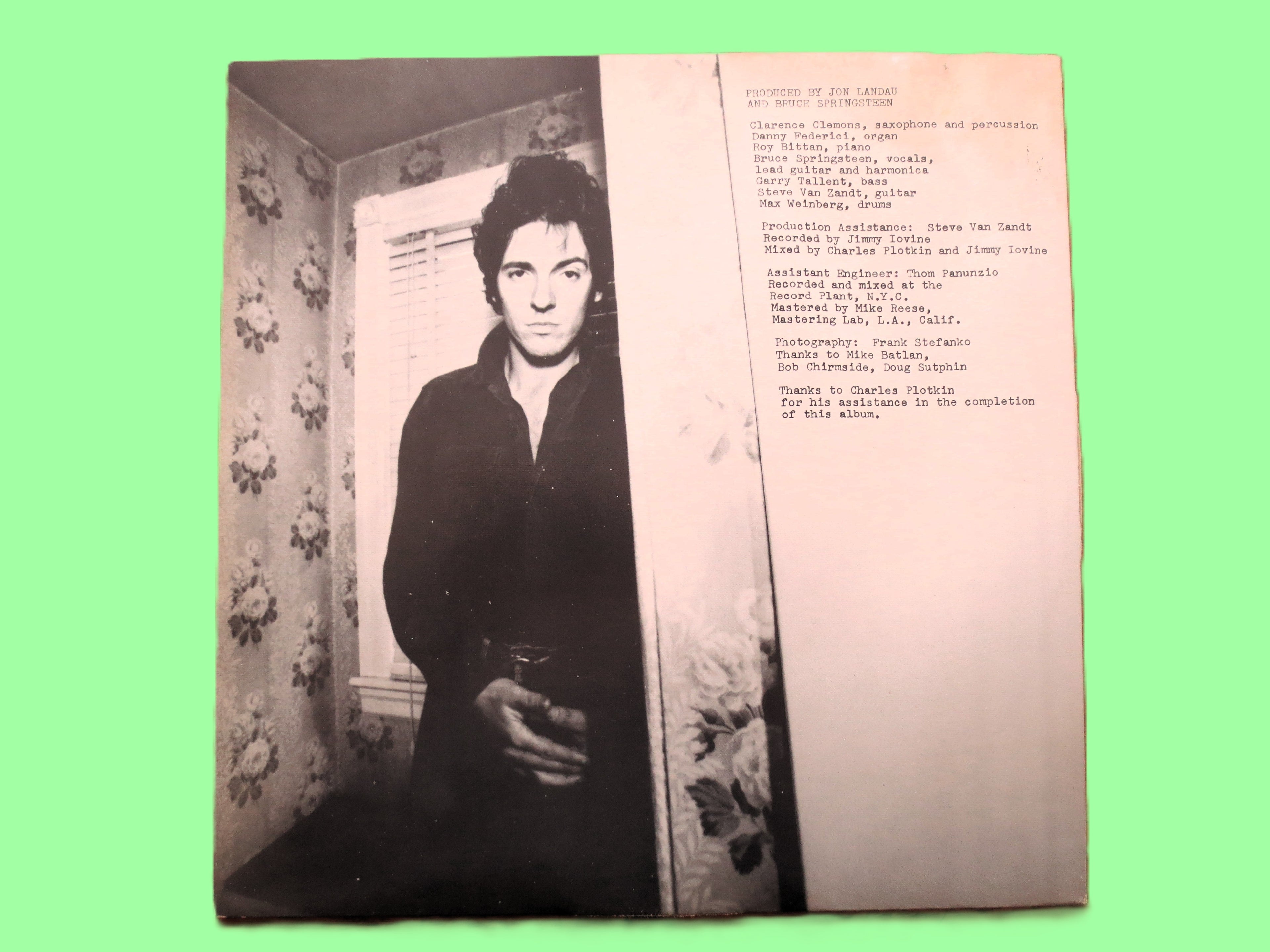 Bruce Springsteen – Darkness on the Edge of Town (1978) Vinyl LP