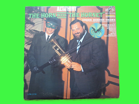 Al HIRT, Meets The GREEN HORNET, 1966 Record, Vintage Album, Trumpet Lp