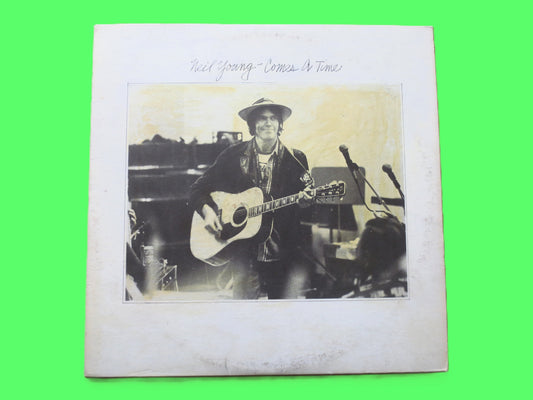 NEIL YOUNG, Comes A TIME, Rock Vinyl, 1978 Records, Vintage Album
