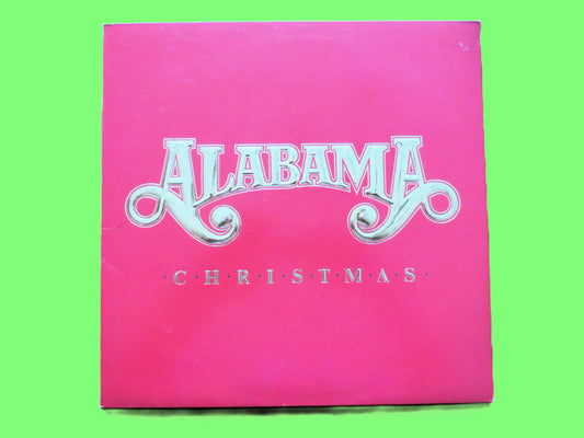 ALABAMA, CHRISTMAS, Vinyl Record, 1985 Christmas Album, Vintage Lp