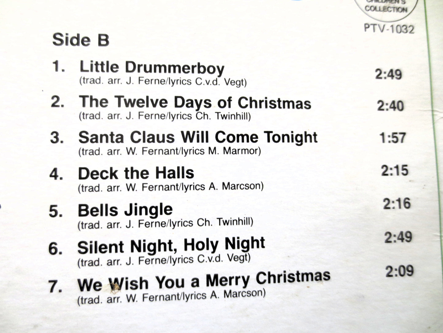 The SMURFS, MERRY CHRISTMAS, Vinyl Record, 1983 Kids Lp, Smurfs Album