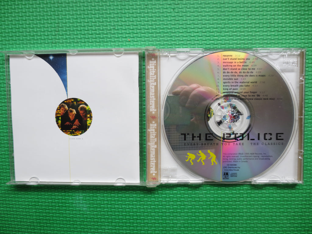 The POLICE, Every Breath You Take, 1995 Compact Disc, Vintage Cd