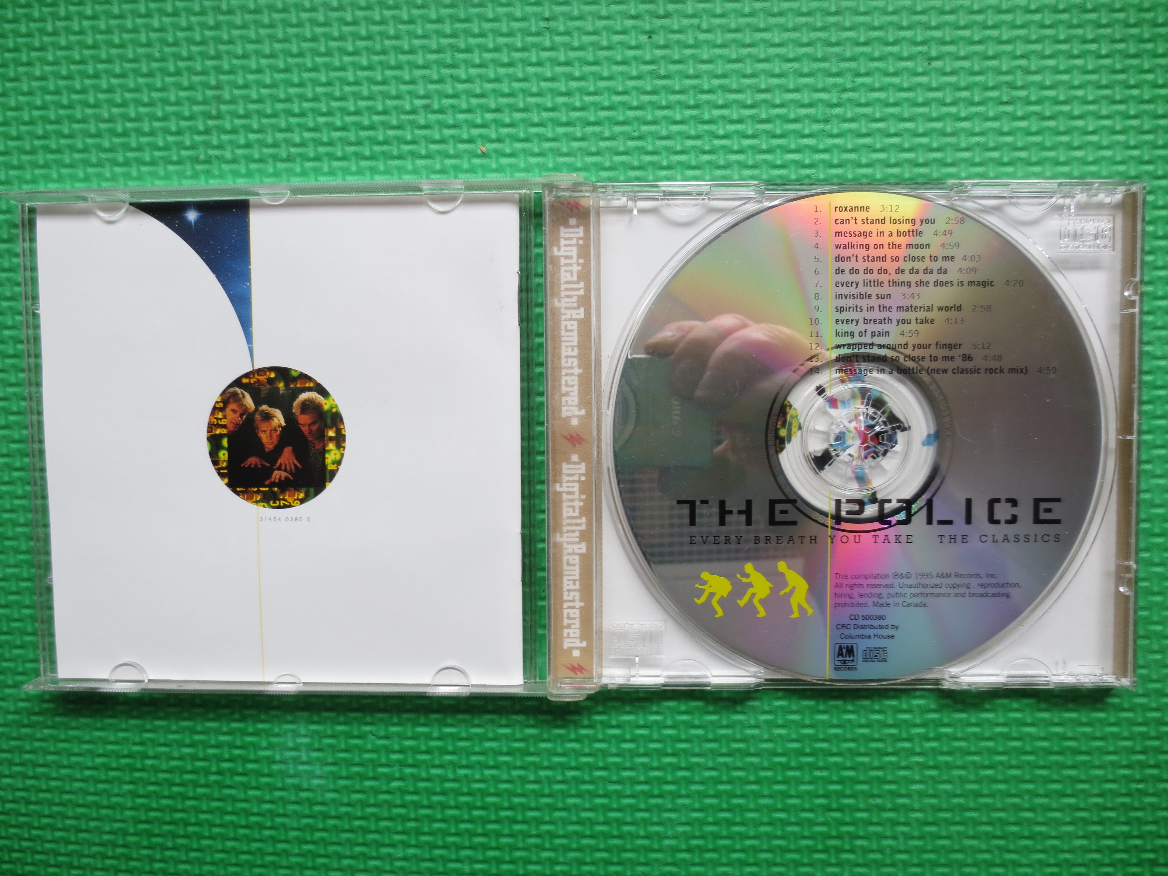 The POLICE, Every Breath You Take, 1995 Compact Disc, Vintage Cd