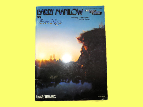 Barry Manilow – Sheet Music Songbook (1979)