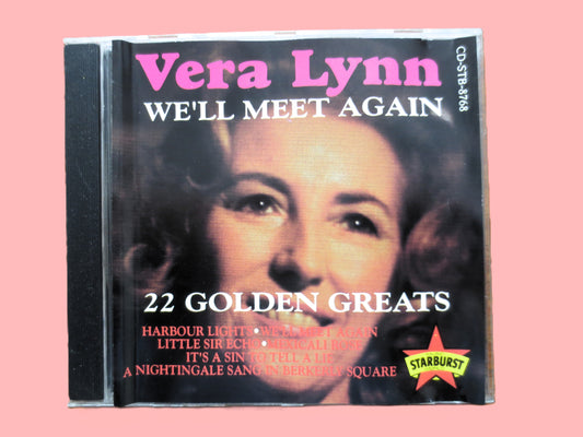 VERA LYNN, We'll MEET Again, 1992 Compact Disc, Vintage Cd