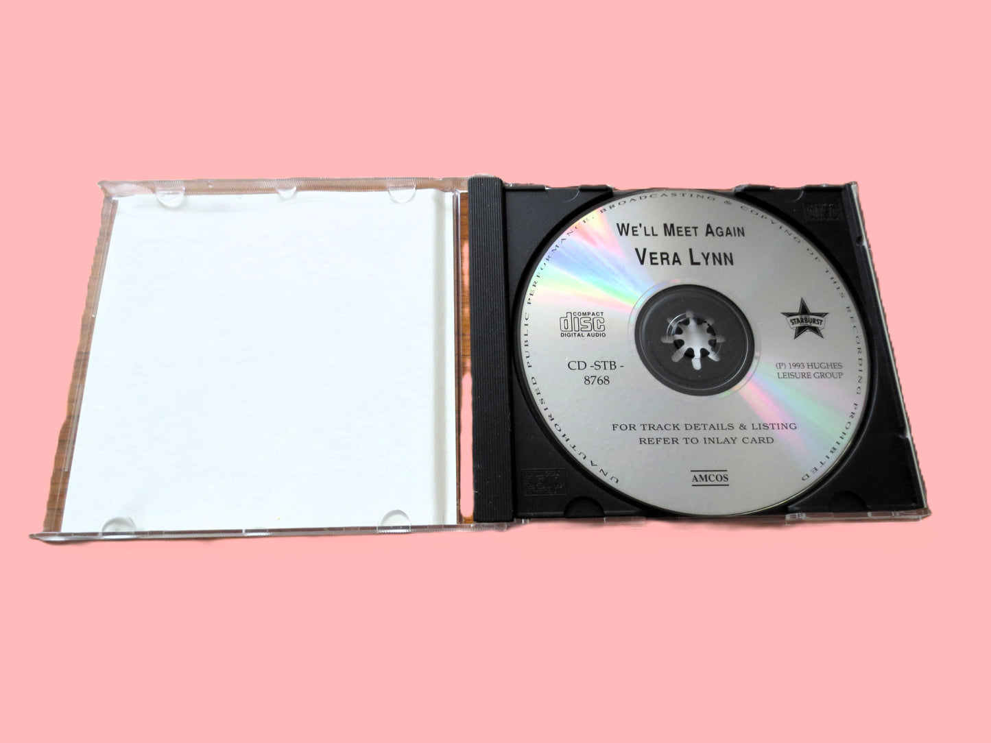 VERA LYNN, We'll MEET Again, 1992 Compact Disc, Vintage Cd