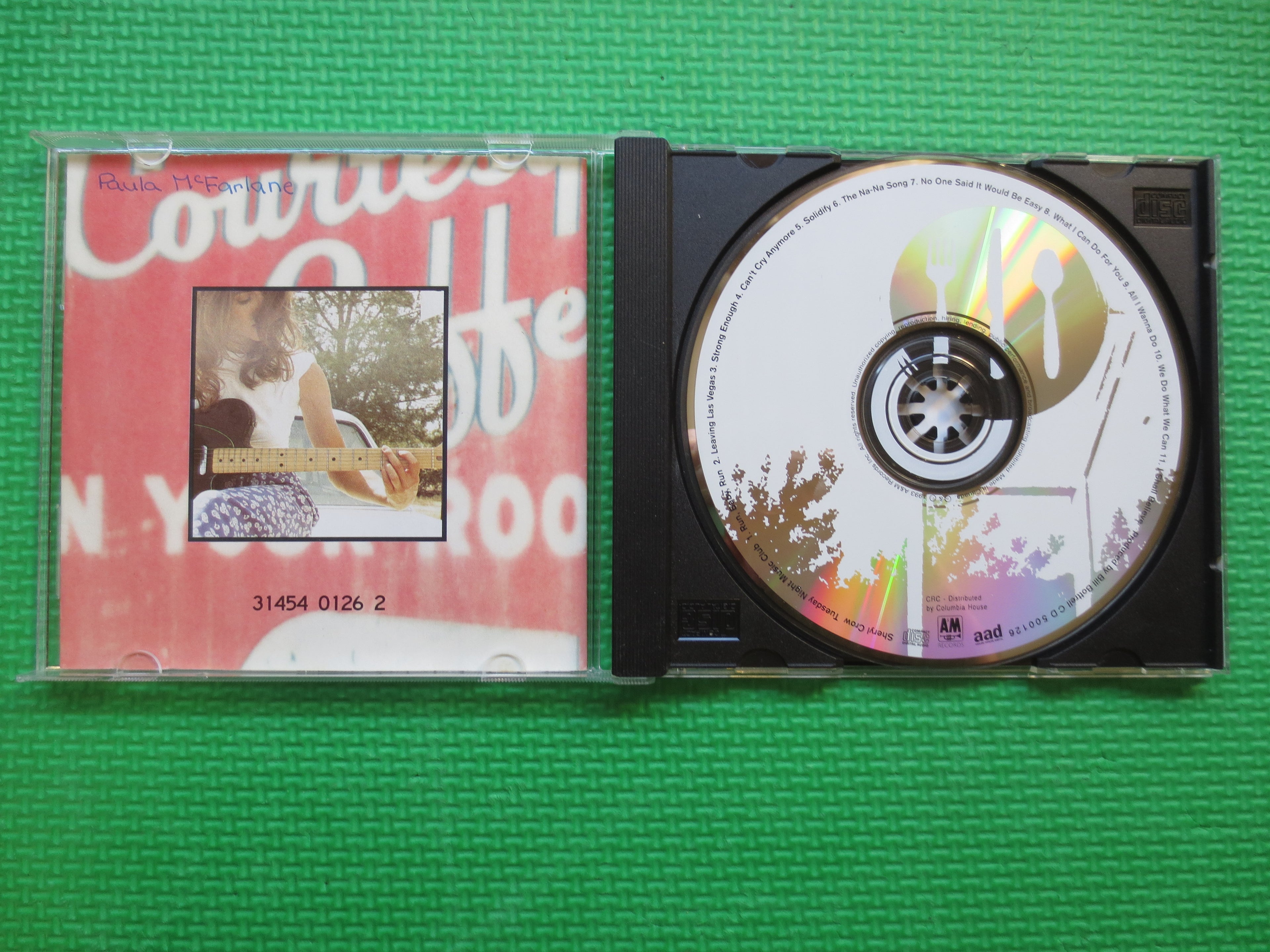 SHERYL CROW, Tuesday Night Music Club, 1993 Compact Disc, Vintage Cd
