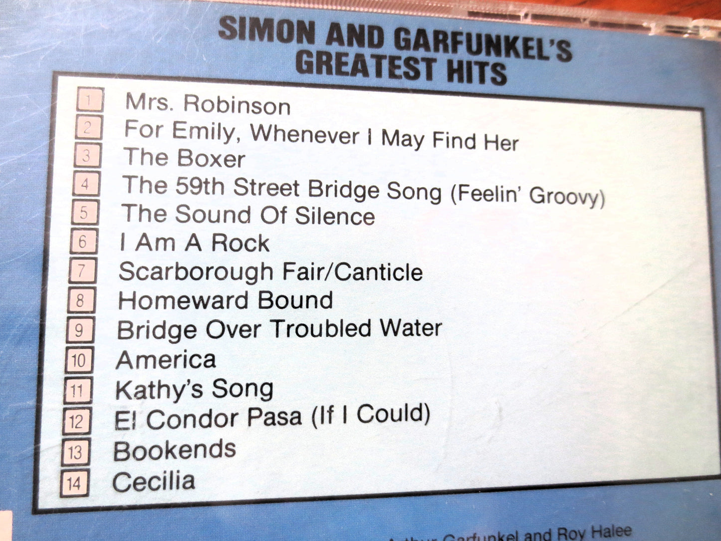 SIMON and GARFUNKEL, GREATEST Hits, Folk Music, 1993 Compact Disc, Vintage Cd