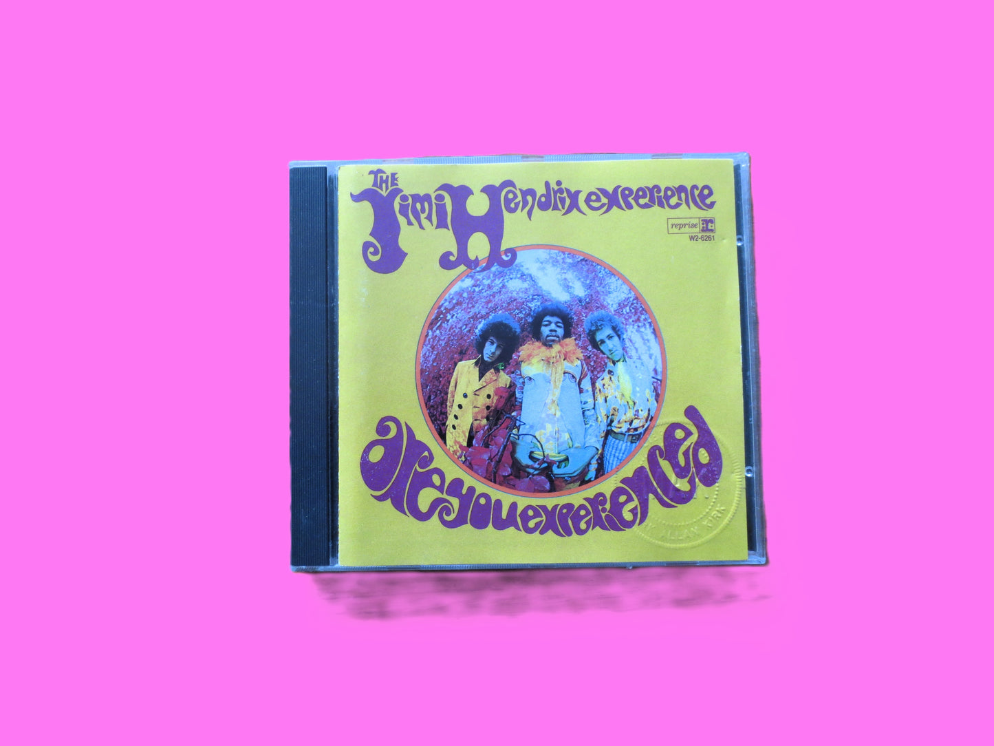 JIMI HENDRIX, Are YOU Experienced?, Rock Guitar, 1990 Compact Disc, Vintage Cd