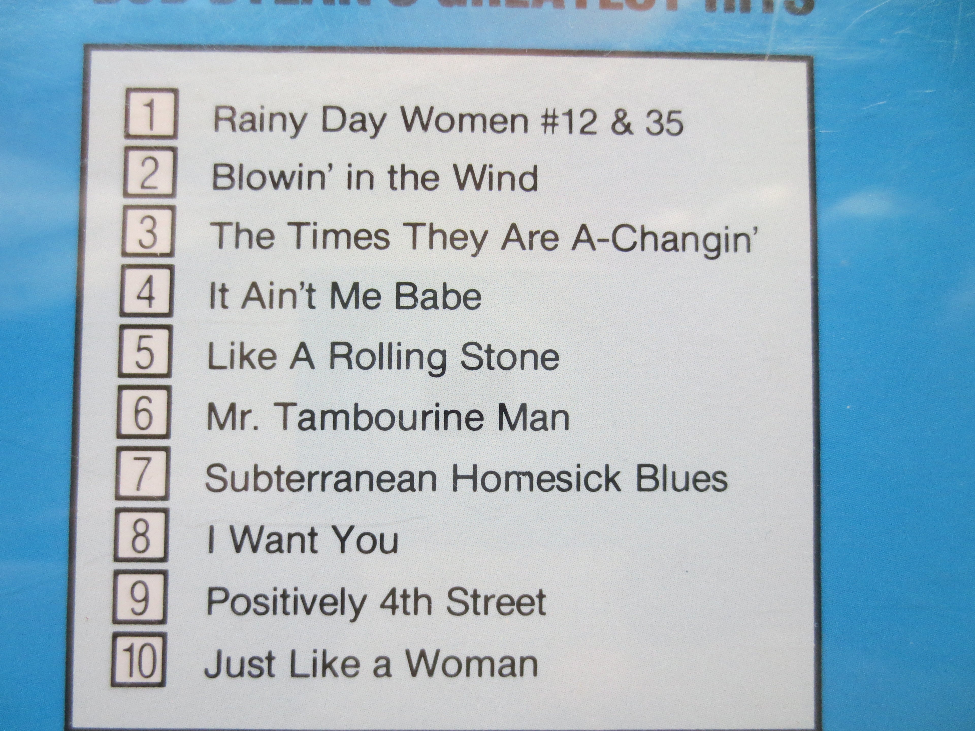 BOB DYLAN, Greatest Hits, Bob Dylan Cd, Bob Dylan Lp, Bob Dylan Album, Bob Dylan Record, Pop Music Cd, Cds, 1993 Compact Disc