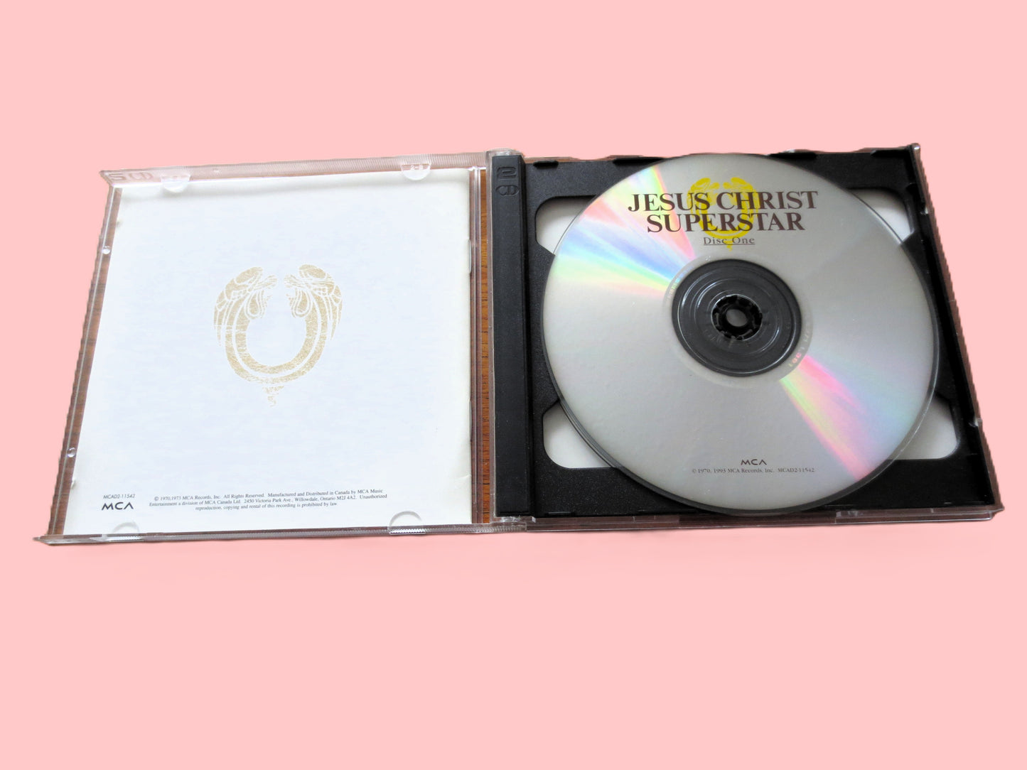 JESUS CHRIST, SUPERSTAR, 2 Discs, Rock Opera, Compact Disc, Vintage Cd