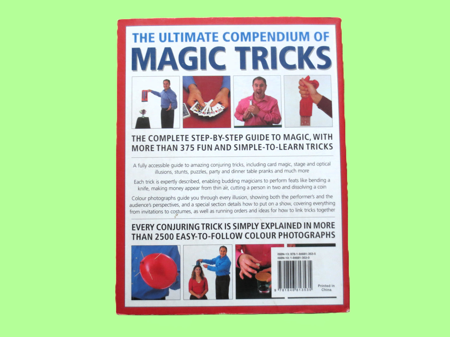 MAGIC TRICKS, The Ultimate COMPENDIUM, Nicholas Einhorn, Vintage Book