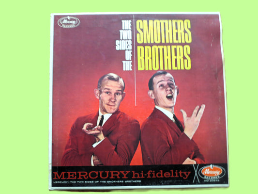 The SMOTHERS BROTHERS, "The Two Sides" - Vintage Comedy, 1962 Records