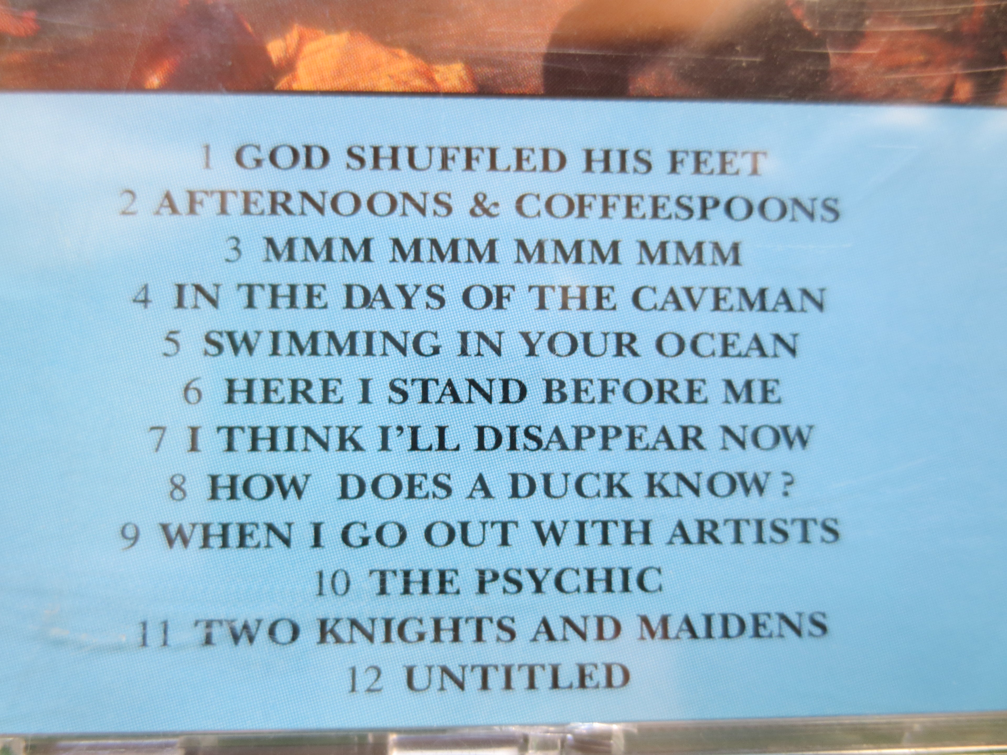 CRASH TEST DUMMIES, God Shuffled His Feet, Rock Album, 1993 Compact Disc, Vintage Cd