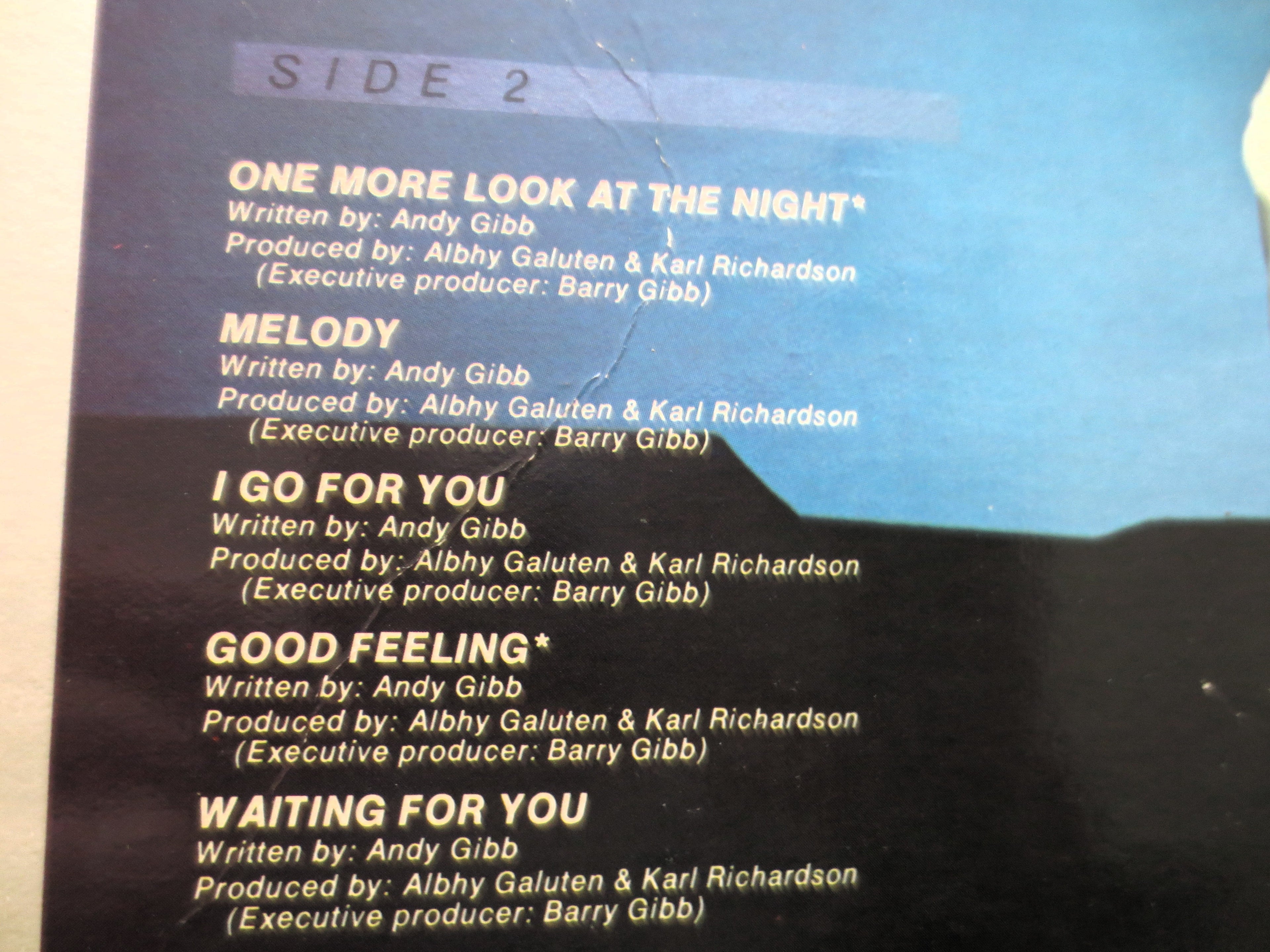 Andy Gibb – Shadow Dancing (1978) Vinyl LP