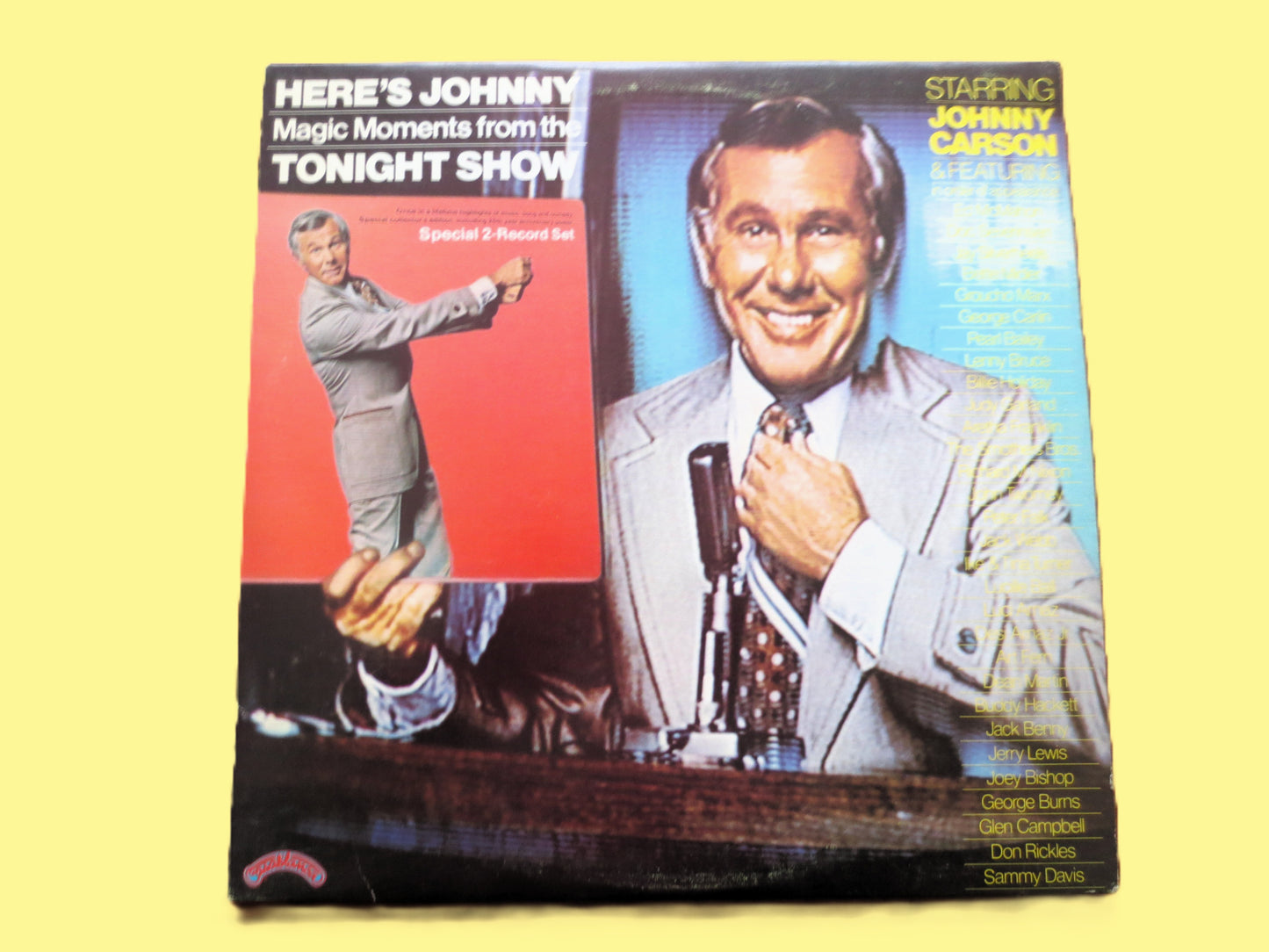 Johnny Carson, Here's Johnny, Magic Moments From the Tonight Show (1974) Vintage Vinyl Album