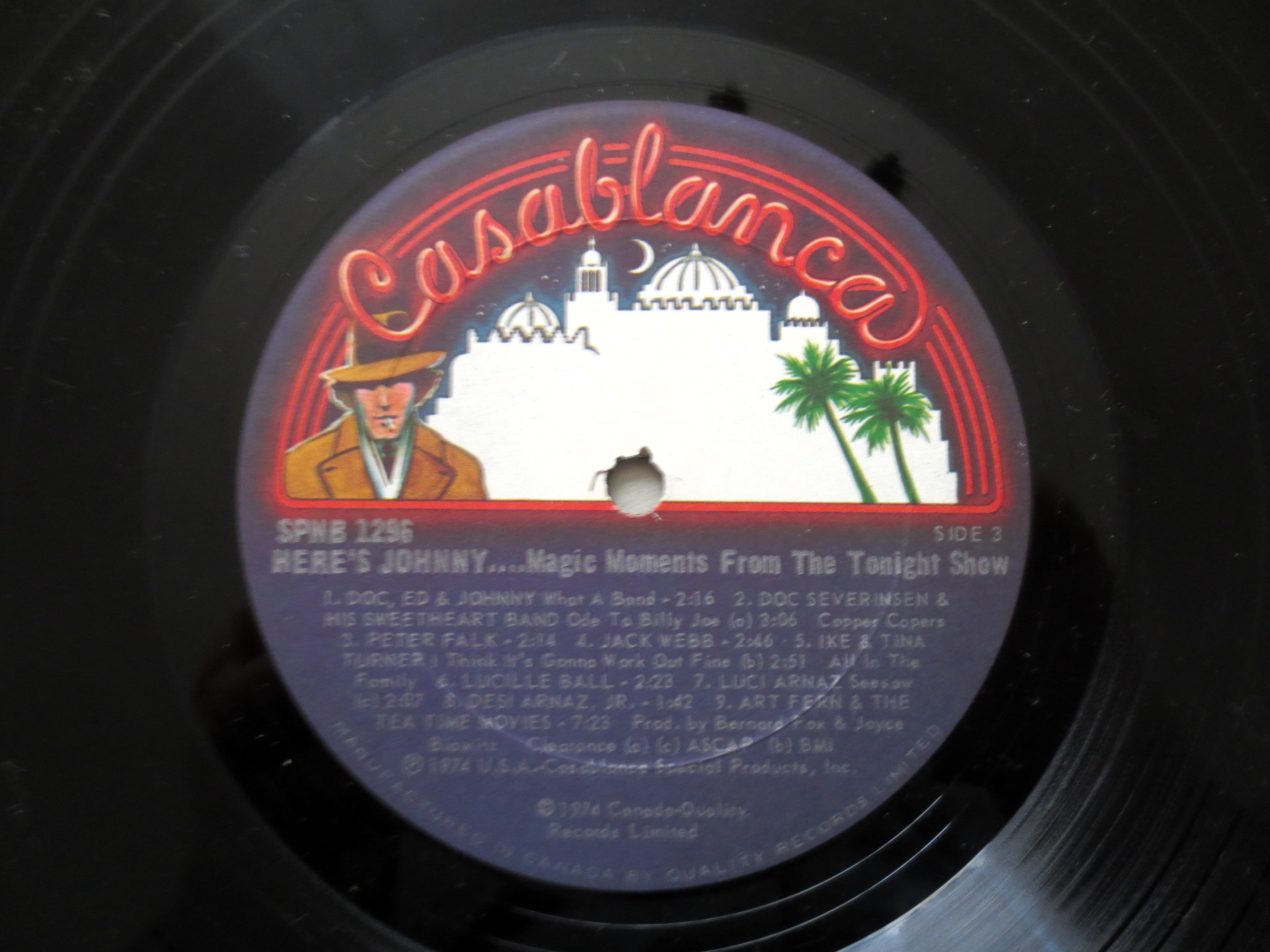 Johnny Carson, Here's Johnny, Magic Moments From the Tonight Show (1974) Vintage Vinyl Album