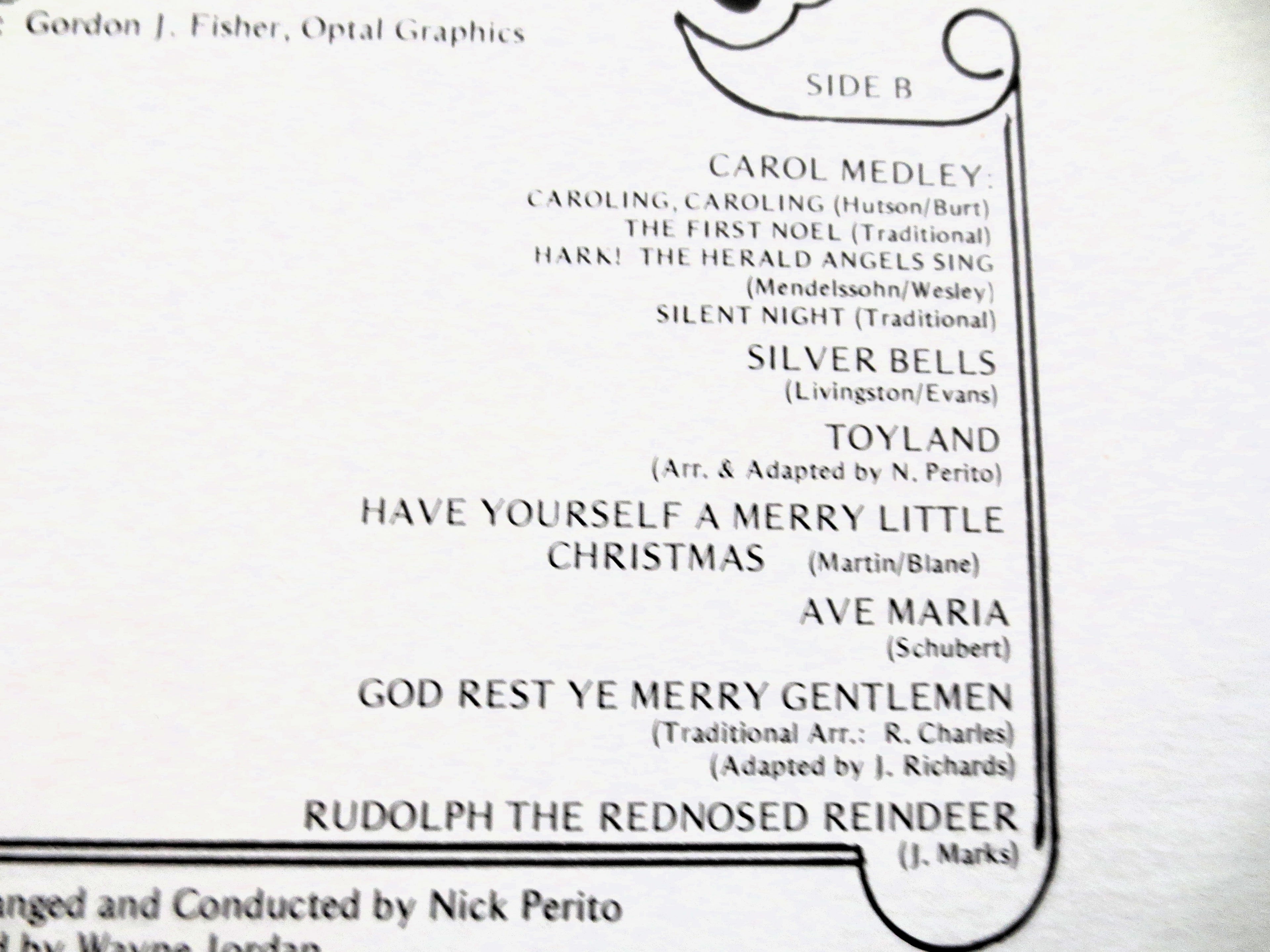 PERRY COMO, CHRISTMAS, Season's Greetings, 1976 Recording, Vintage Record, Vinyl Lp