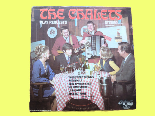 The CHALETS, PLAY Requests, AUTOGRAPHED, Vintage Album, 1969 Record, Vinyl Lp