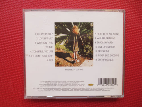 AMANDA MARSHALL, Tuesday's Child, 1999 Compact Disc, Vintage Cd