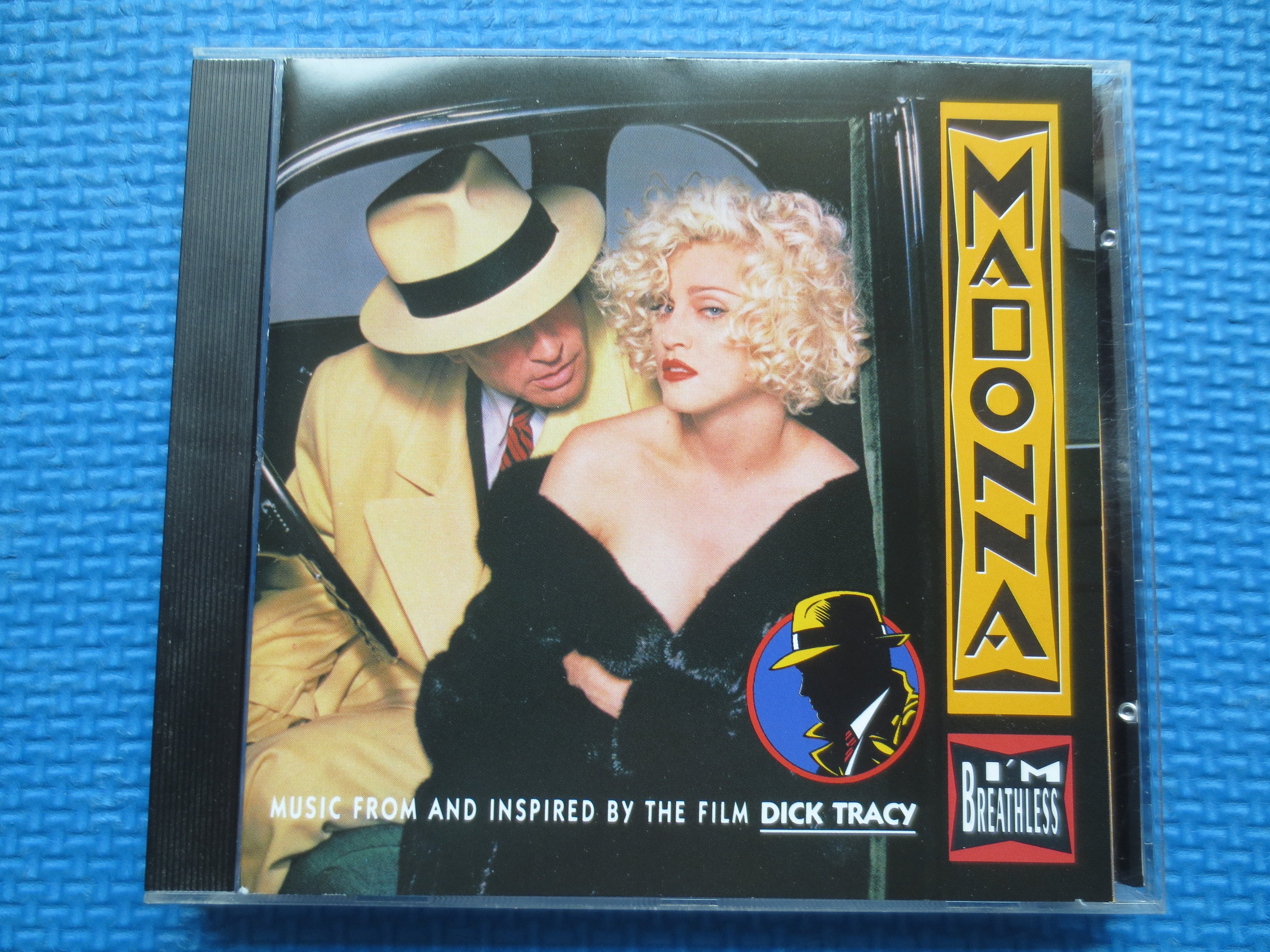 MADONNA, I'm Breathless, Dick Tracy Soundtrack, 1990 Compact Disc, Vintage Cd