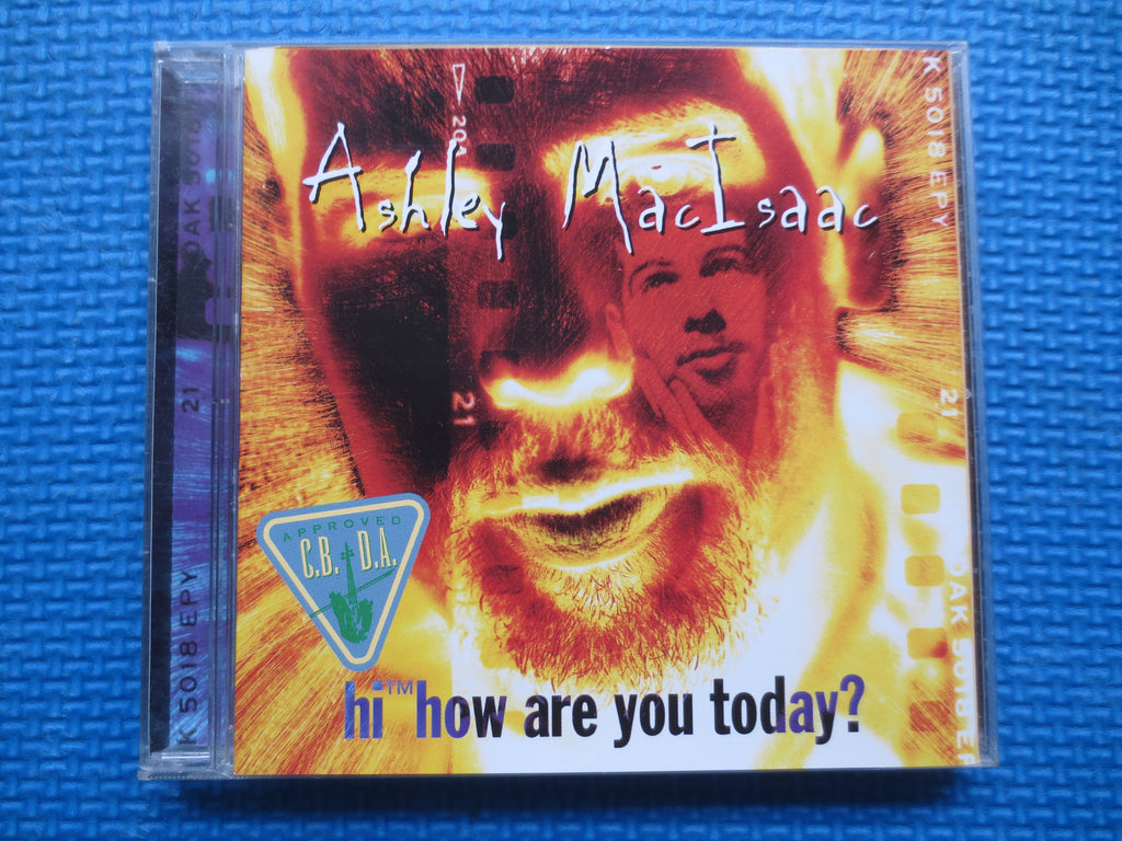 ASHLEY MacISAAC, Hi, How Are You Today? 1995 Compact Disc, Vinyl Lp