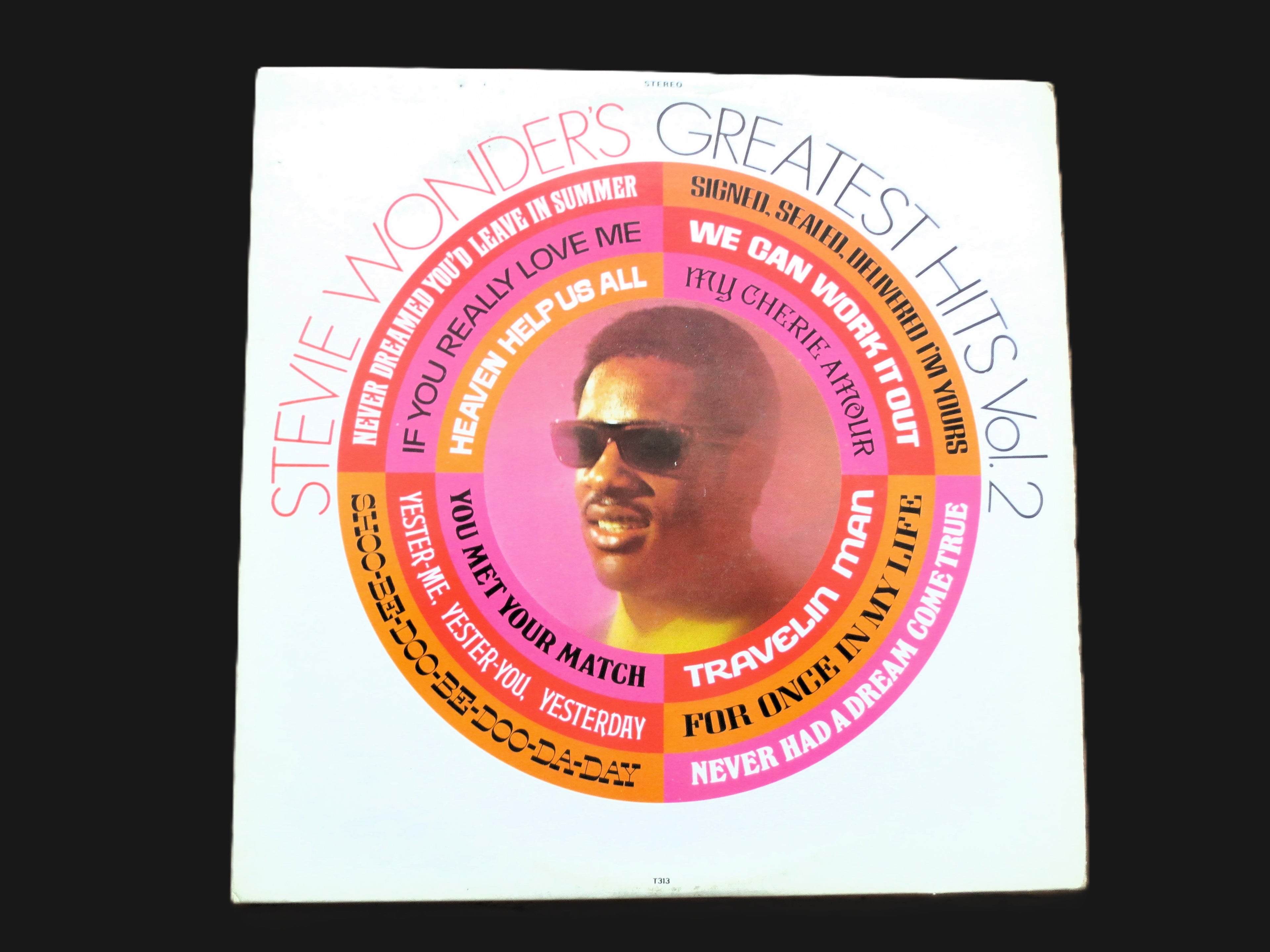 STEVIE WONDER, GREATEST Hits, Volume 2, Vintage Album, 1980 Record, Vinyl Lp