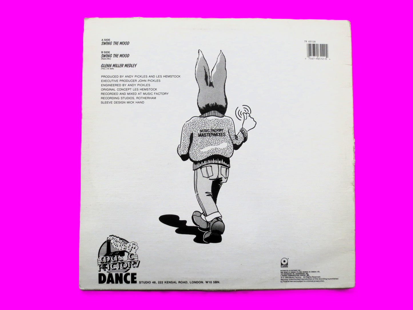 Jive Bunny and the Mastermixers Vinyl LP - 1989 Pop Album