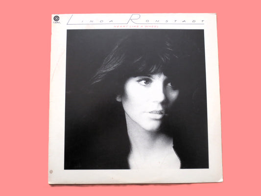 LINDA RONSTADT, HEART Like a Wheel, Vintage Album, 1974 Record, Vinyl Lp