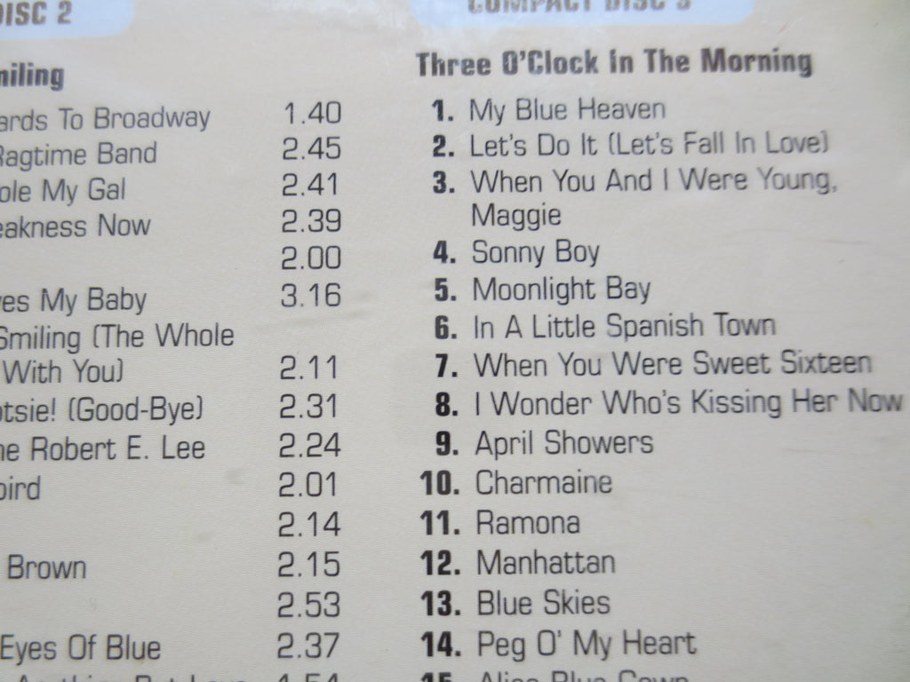 ROARING 20s Music, READERS DIGEST, Double Disc, 2006 Compact Disc, Vintage Cd