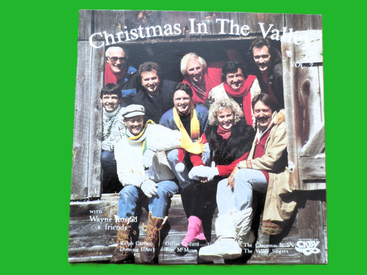 WAYNE ROSTAD, CHRISTMAS in the Valley, Vintage Album, 1988 Record, Vinyl Lp