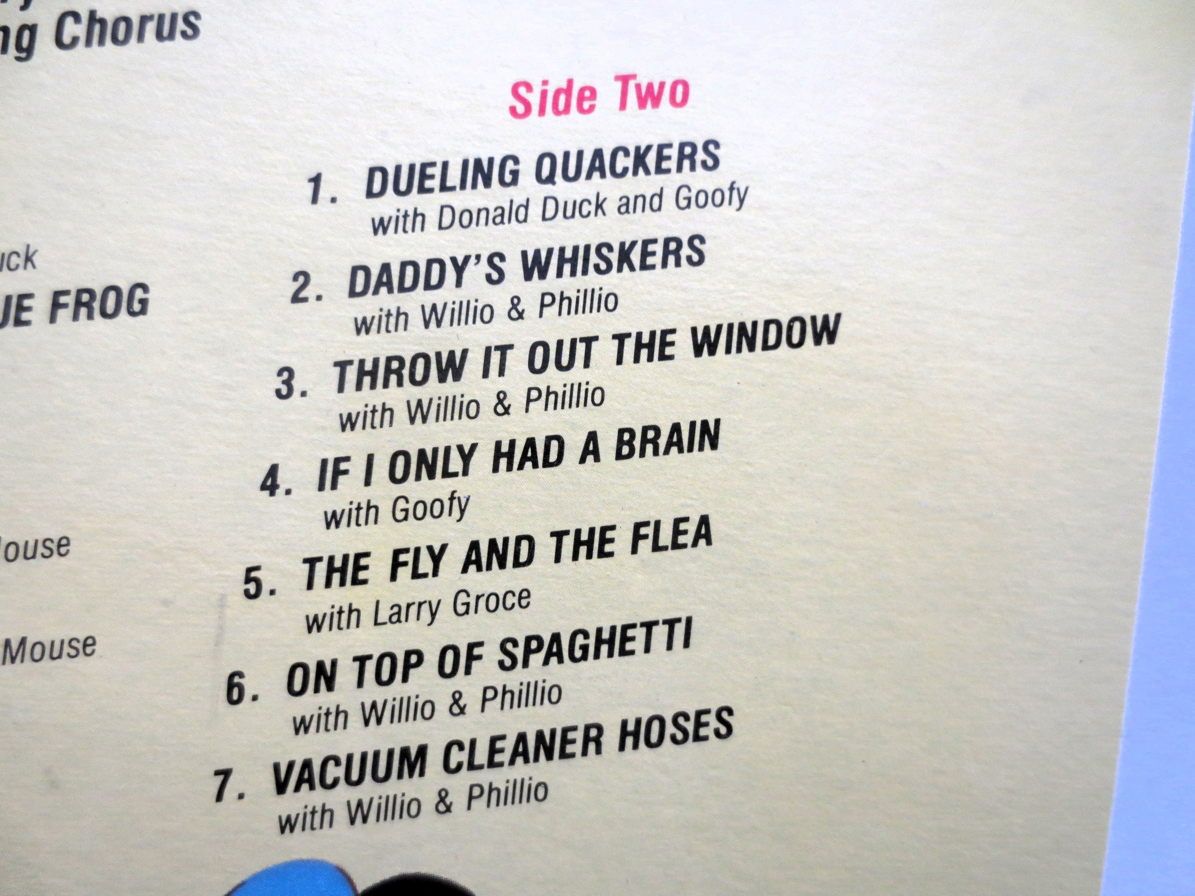 Donald Duck – Goin' Quackers – Disneyland Records – 1980 Vinyl LP, 002