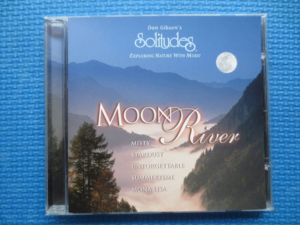SOLITUDES, Moon River, Nature Meditation Music, 2000 Compact Disc, Vintage Cd