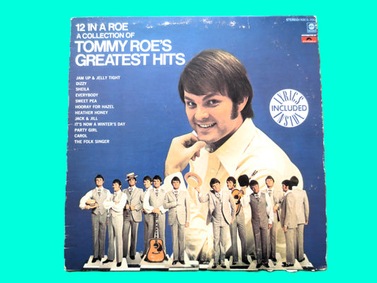 TOMMY ROE, GREATEST Hits, 1969 Records, Vintage Album, Vinyl Lp