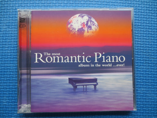 ROMANTIC PIANO, CLASSICAL Music Cd, Classical Piano Cd, Tchaikovsky Cd, Rachmaninov Cd, Chopin Cd, Mozart Cd, 2002 Compact Disc