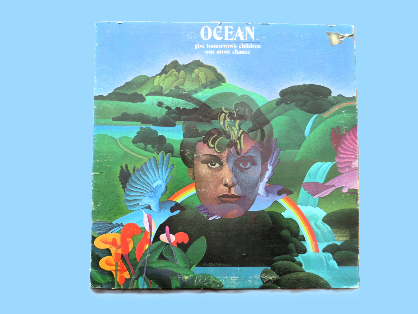 OCEAN, "Give Tomorrows Children One More Chance", 1972 Folk Lp, Vinyl Record