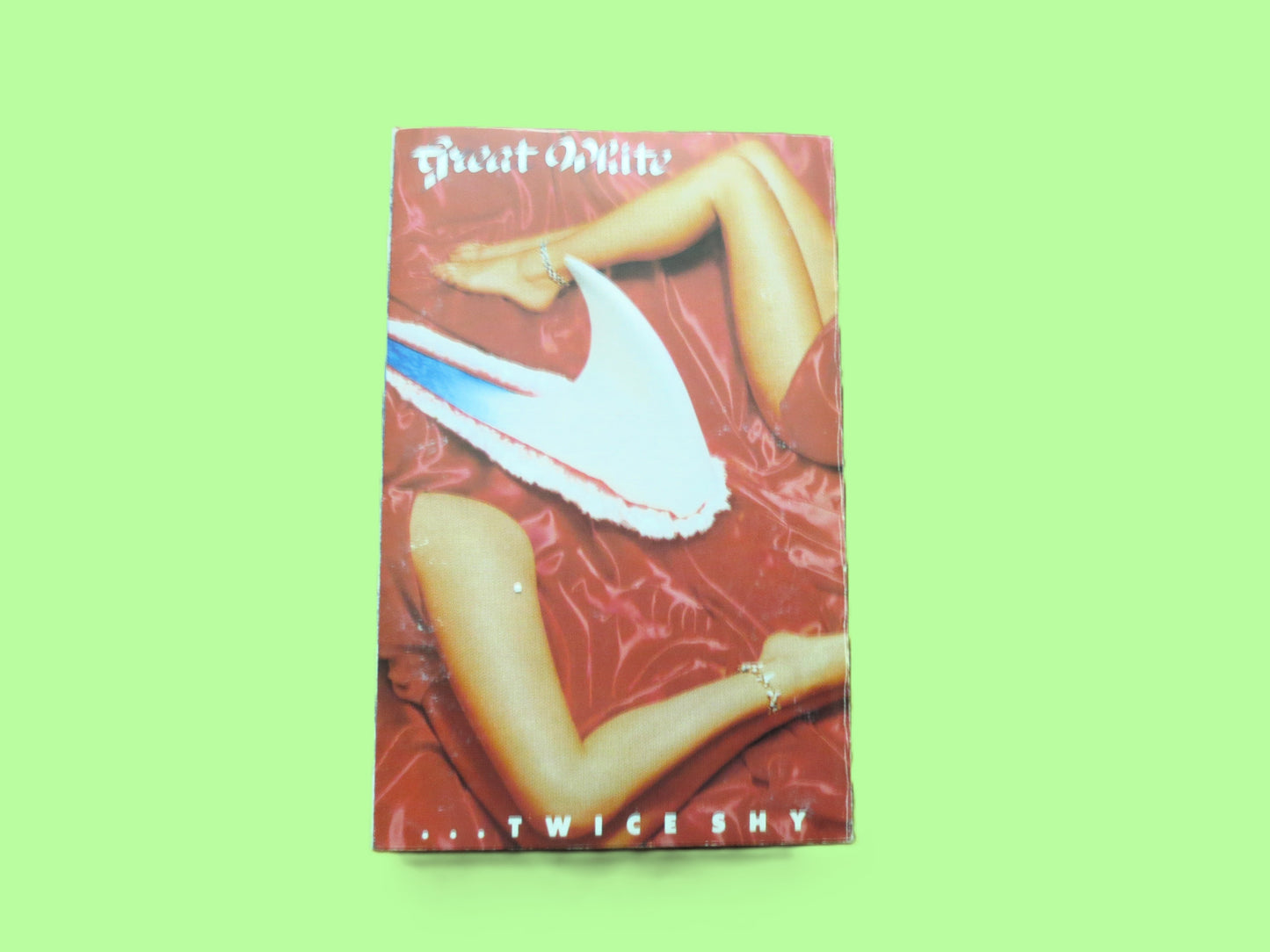 GREAT WHITE, TWICE Shy, 1989 Cassette Tape, Vintage Cassette