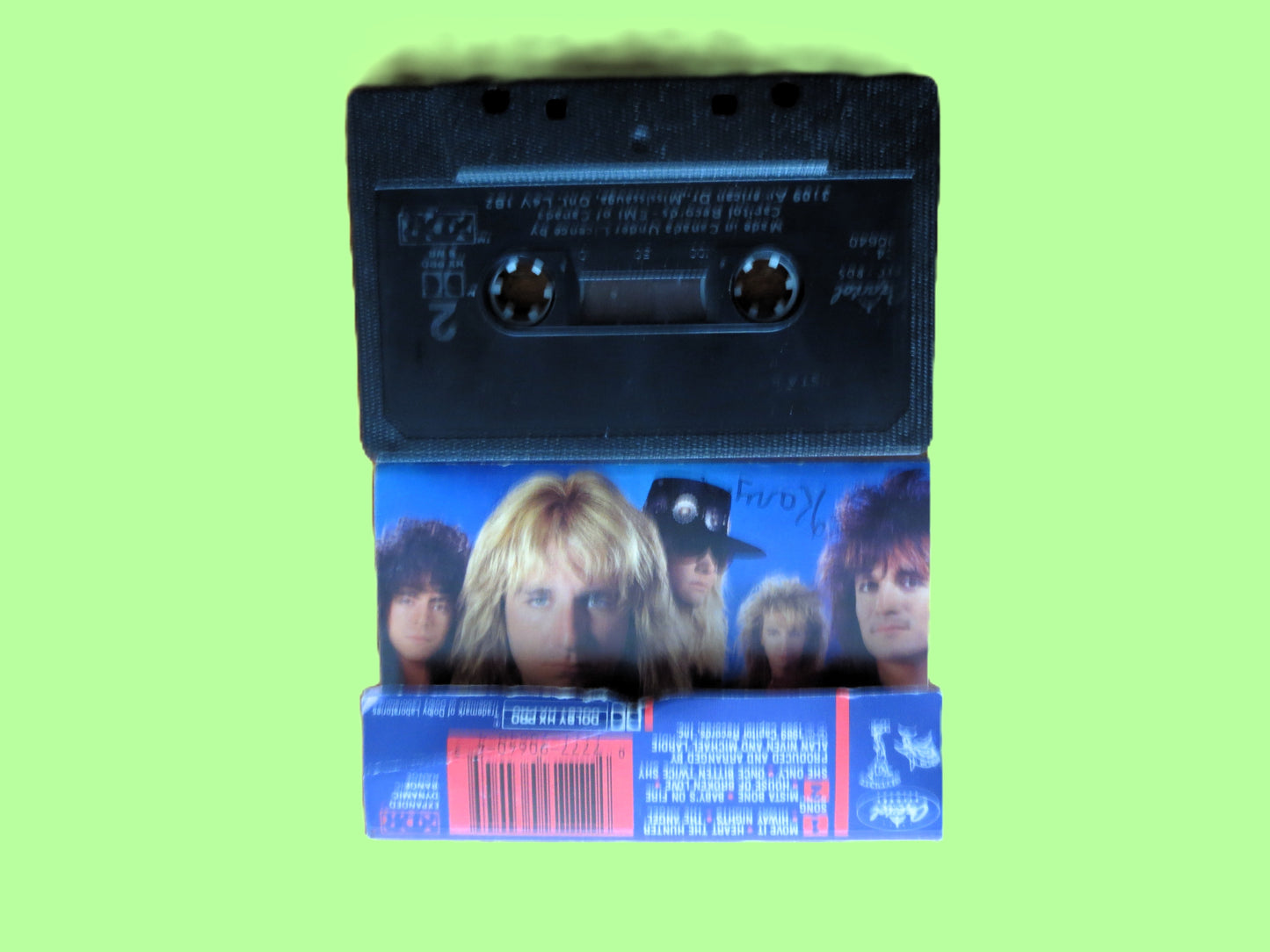 GREAT WHITE, TWICE Shy, 1989 Cassette Tape, Vintage Cassette