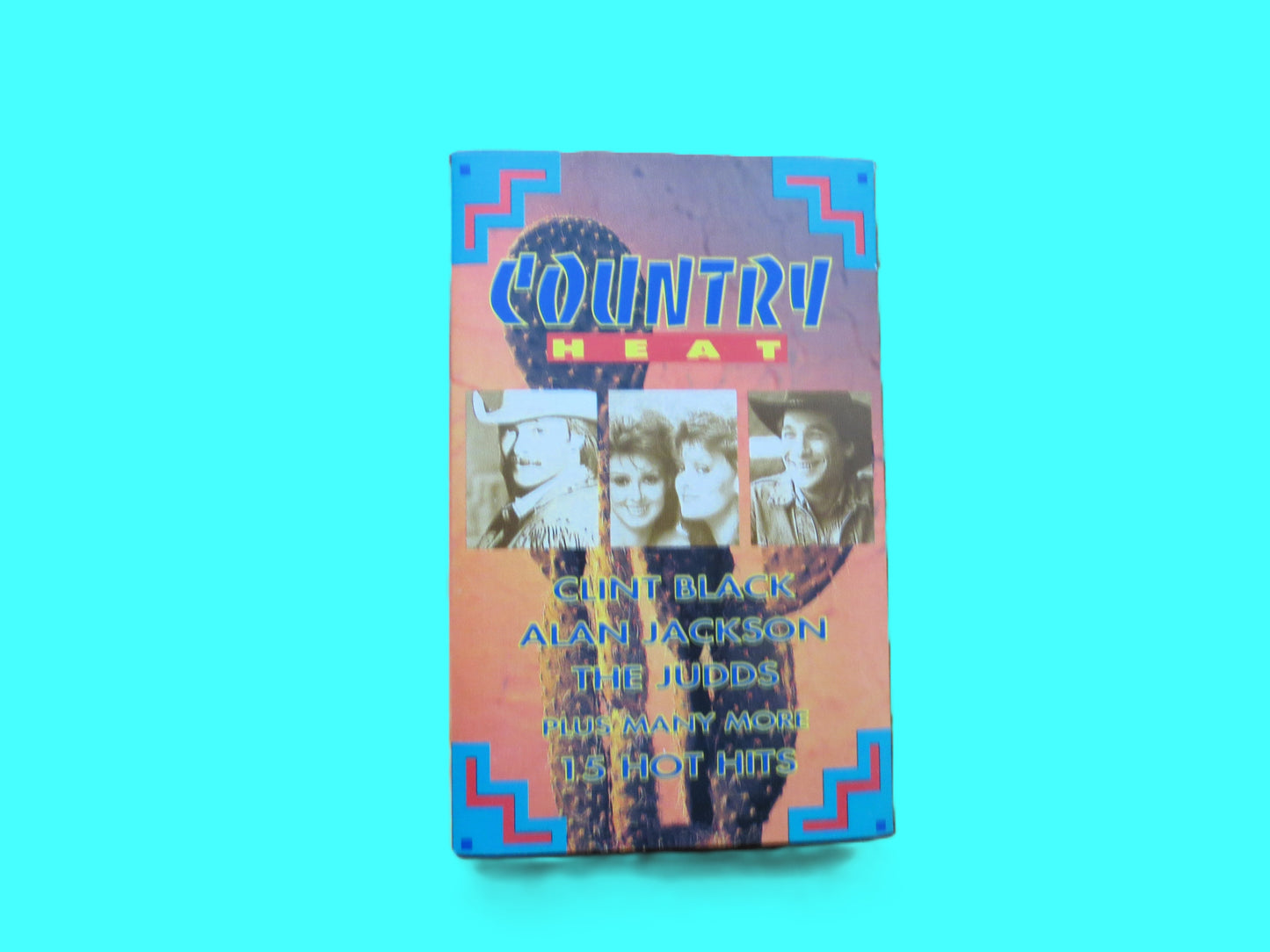 COUNTRY HEAT, Classic COUNTRY Music, 1991 Cassette Tape, Vintage Album