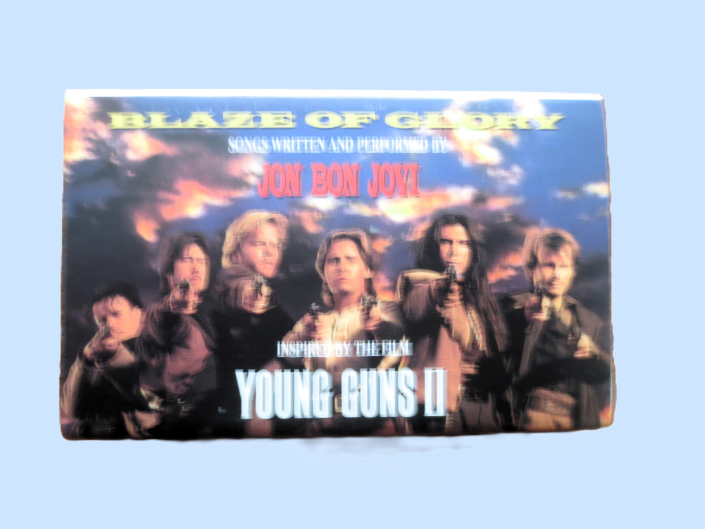 JON BON JOVI, Young Guns 2, 1990 Cassette Tape, Vintage Cassette