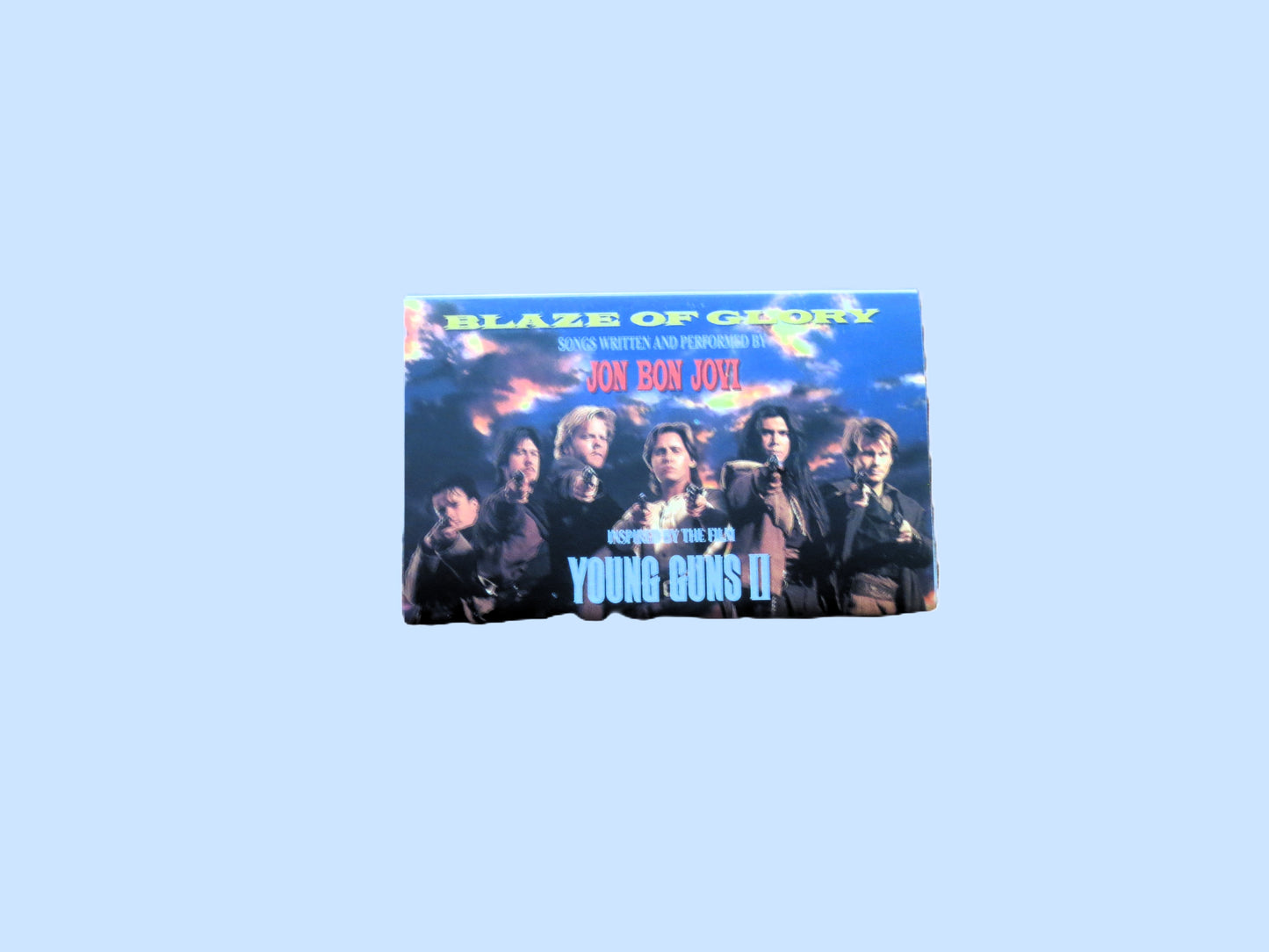 JON BON JOVI, Young Guns 2, 1990 Cassette Tape, Vintage Cassette