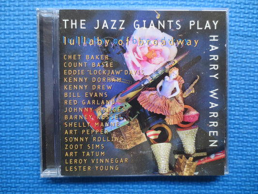 HARRY WARREN, JAZZ Giants, Chet Baker Cd, Count Basie Cd, Kenny Dorham Cd, Kenny Drew Cd, Red Garland Cd, Cd, 1998 Compact Disc