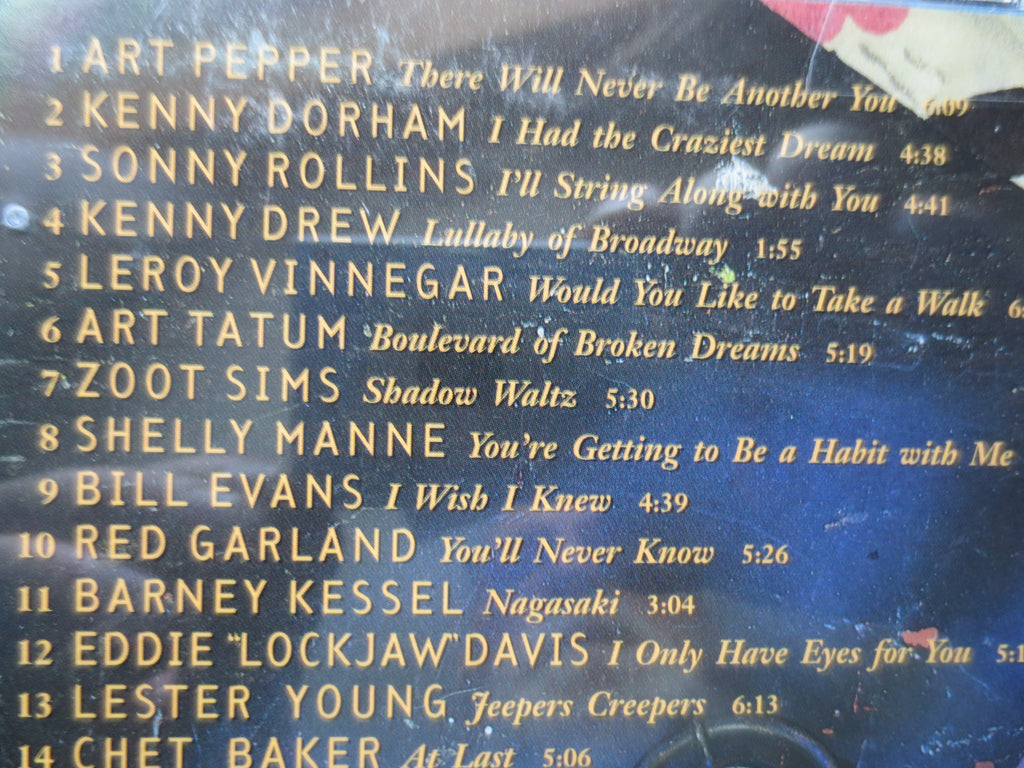 HARRY WARREN, JAZZ Giants, Chet Baker Cd, Count Basie Cd, Kenny Dorham Cd, Kenny Drew Cd, Red Garland Cd, Cd, 1998 Compact Disc