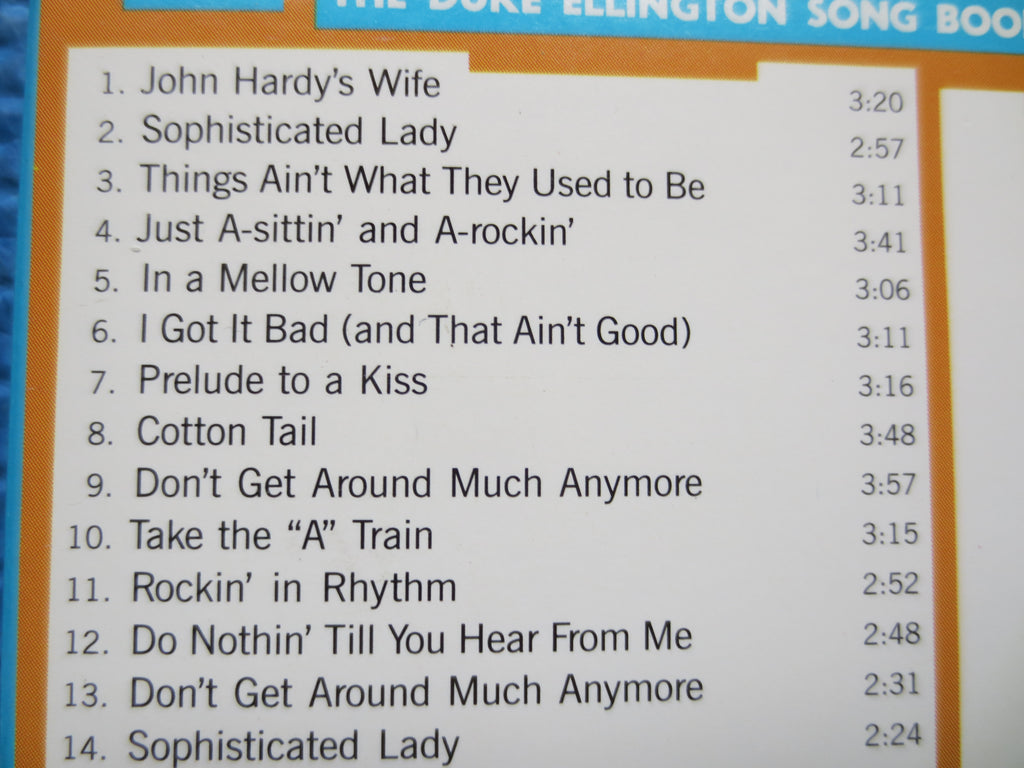 OSCAR PETERSON, Plays The Duke Ellington Songbook, Jazz Music, 1999 Compact Disc, Vintage Cd