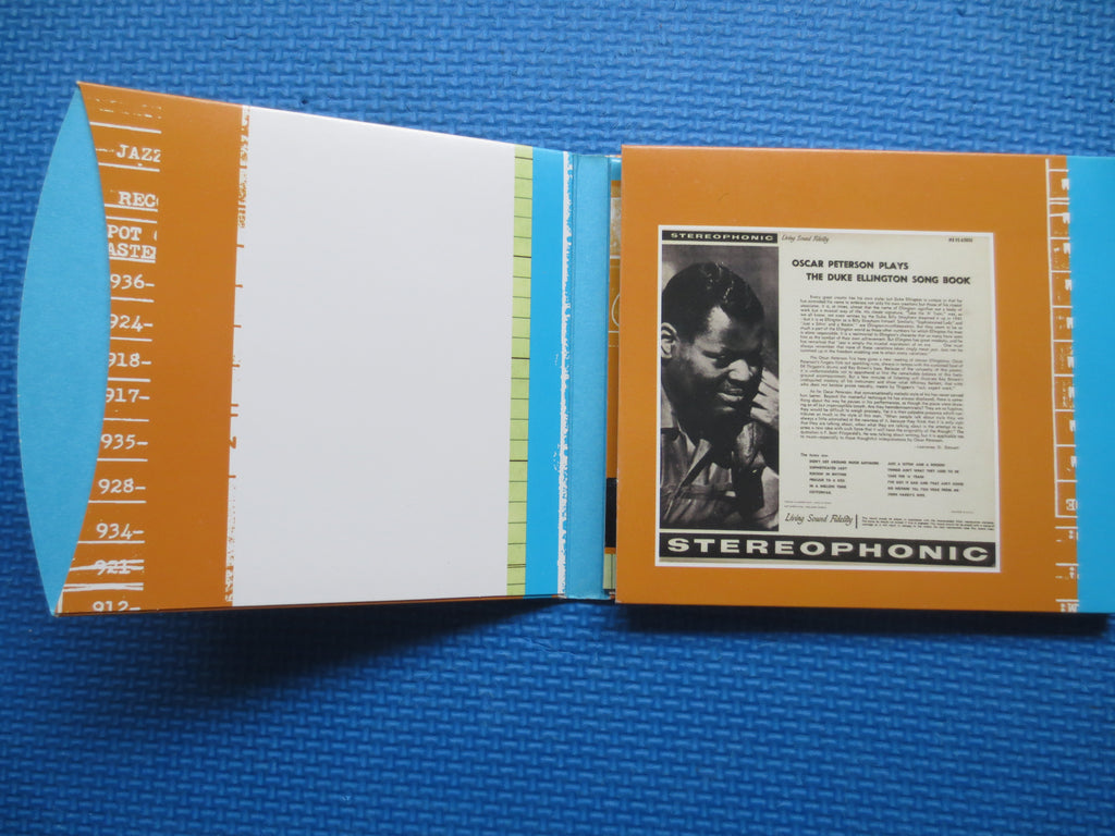 OSCAR PETERSON, Plays The Duke Ellington Songbook, Jazz Music, 1999 Compact Disc, Vintage Cd