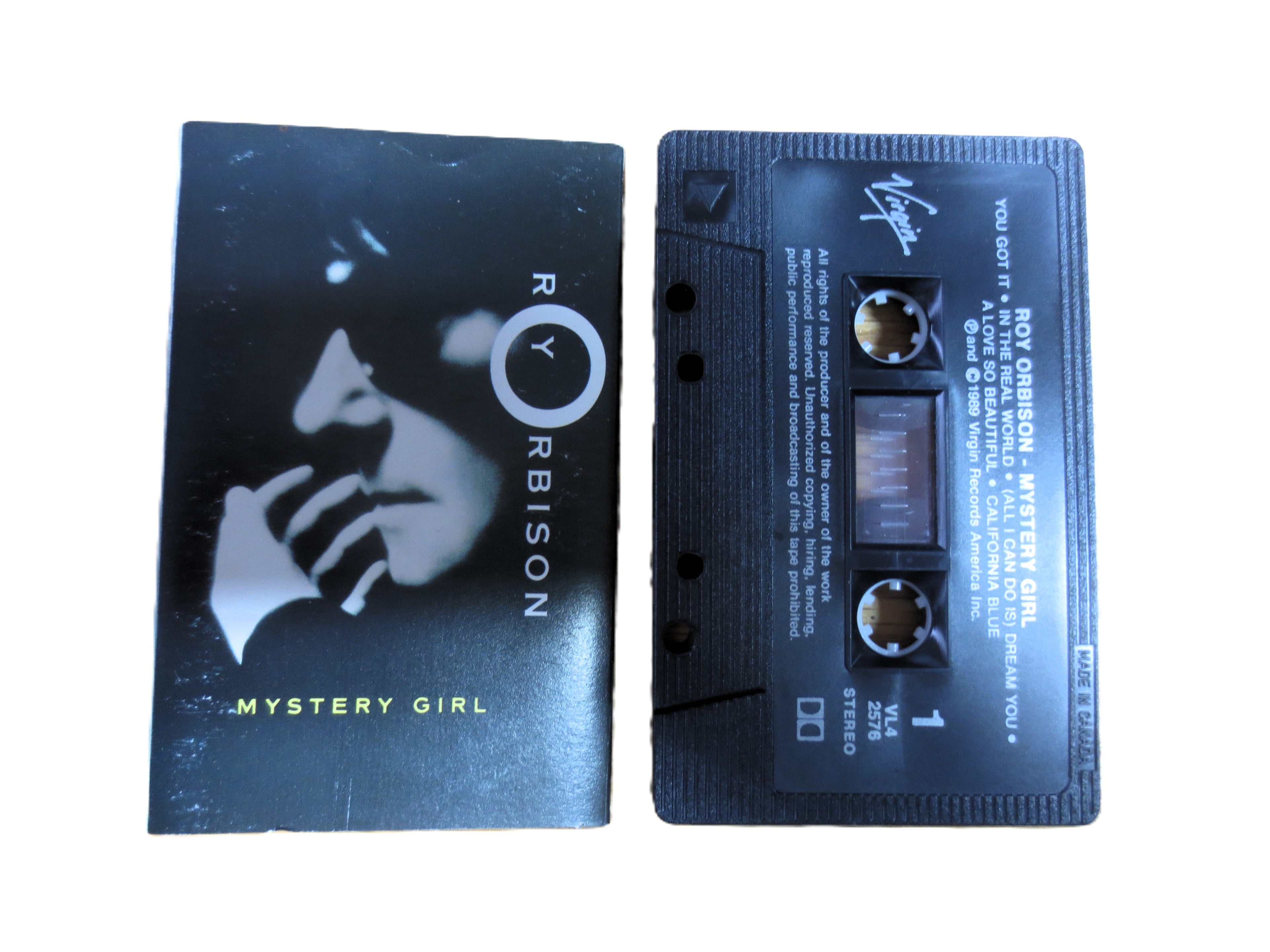Roy Orbison – Mystery Girl (1989) Cassette
